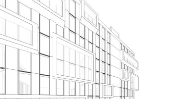 soyut mimari duvar kağıdı, dijital arkaplan