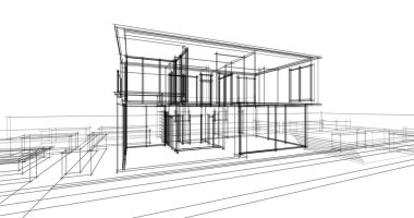 soyut mimari duvar kağıdı, dijital arkaplan