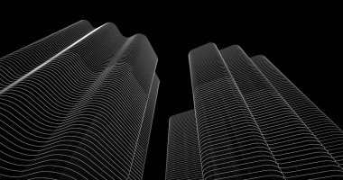 soyut mimari duvar kağıdı, dijital arkaplan