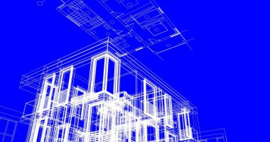 çizgili mimari duvar kağıdı, dijital arkaplan