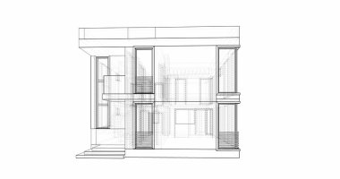 çizgili mimari duvar kağıdı, dijital arkaplan