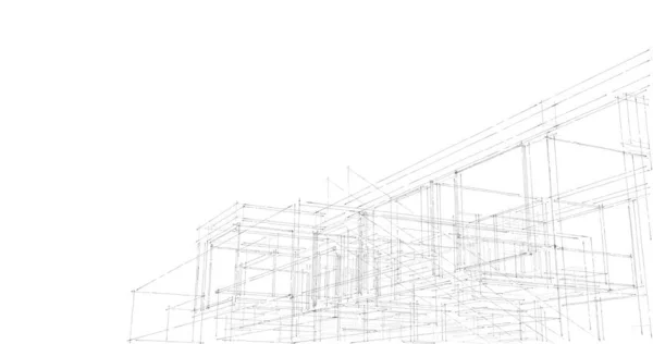 Çizgili Mimari Duvar Kağıdı Dijital Arkaplan — Stok fotoğraf