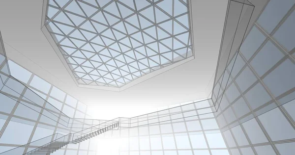 soyut mimari duvar kağıdı konsepti, dijital arkaplan