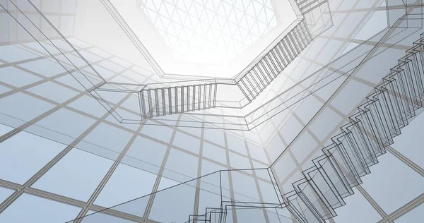 soyut mimari duvar kağıdı konsepti, dijital arkaplan