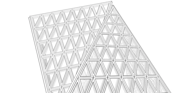 Soyut Geometrik Duvar Kağıdı Dijital Arkaplan — Stok fotoğraf