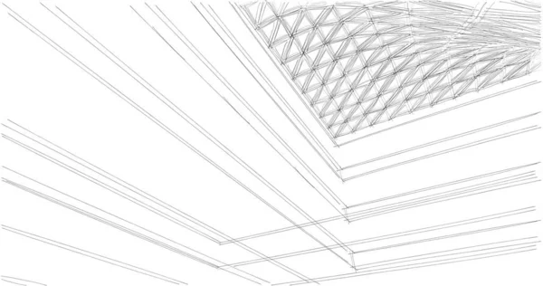 建筑墙纸摘要 数码背景 — 图库照片