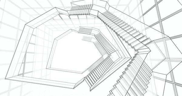 soyut mimari duvar kağıdı, dijital arkaplan