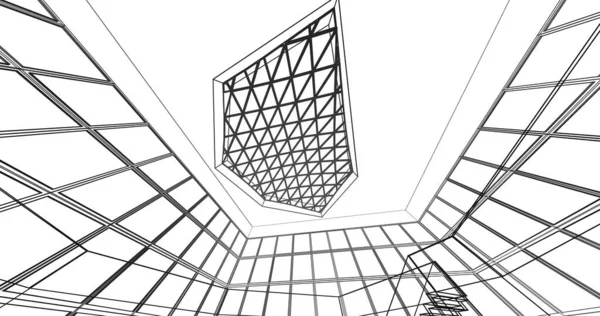 soyut mimari duvar kağıdı, dijital arkaplan