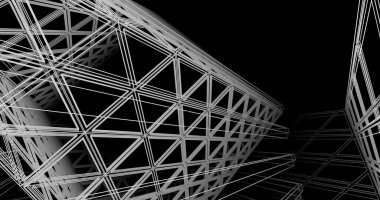 soyut mimari duvar kağıdı, dijital arkaplan