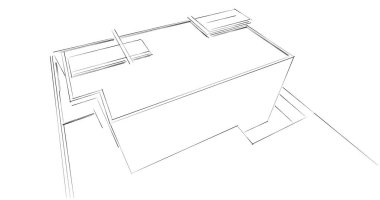soyut mimari duvar kağıdı, dijital arkaplan