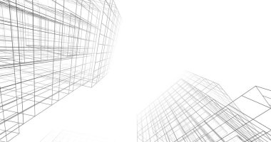 soyut mimari duvar kağıdı, dijital arkaplan