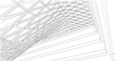 soyut mimari duvar kağıdı, dijital arkaplan