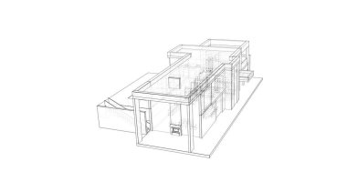 çizgili mimari duvar kağıdı, dijital arkaplan