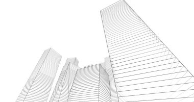 soyut mimari duvar kağıdı, dijital arkaplan