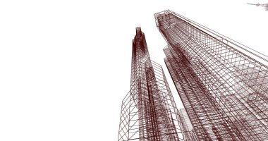 soyut mimari duvar kağıdı, dijital arkaplan