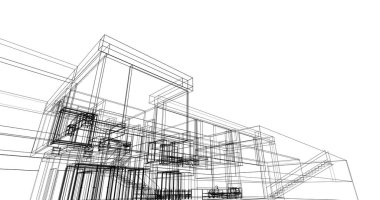 çizgili mimari duvar kağıdı, dijital arkaplan