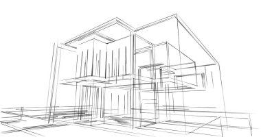 soyut mimari duvar kağıdı, dijital arkaplan