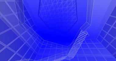 soyut mimari duvar kağıdı, dijital arkaplan