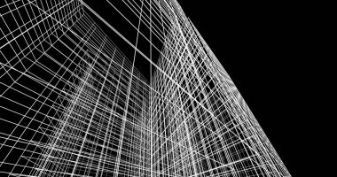 soyut mimari duvar kağıdı, dijital arkaplan