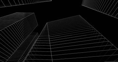 soyut mimari duvar kağıdı, dijital arkaplan