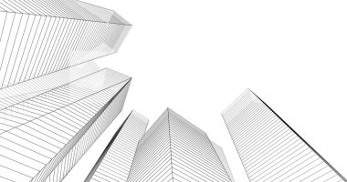 soyut mimari duvar kağıdı, dijital arkaplan