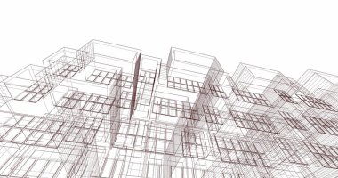 soyut mimari duvar kağıdı, dijital arkaplan