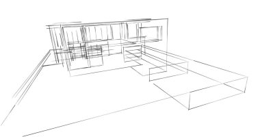 soyut mimari duvar kağıdı, dijital arkaplan