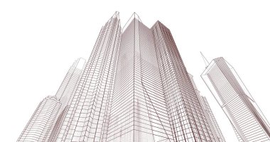 soyut mimari duvar kağıdı, dijital arkaplan