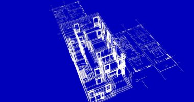 çizgili mimari duvar kağıdı, dijital arkaplan