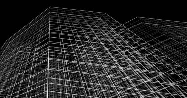 soyut mimari duvar kağıdı, dijital arkaplan