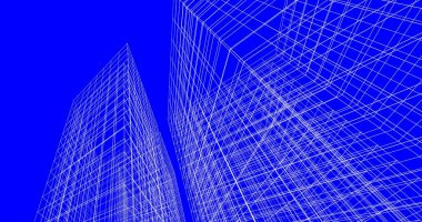 soyut mimari duvar kağıdı, dijital arkaplan