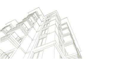 çizgili mimari duvar kağıdı, dijital arkaplan