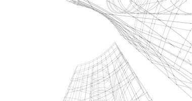 soyut mimari duvar kağıdı, dijital arkaplan