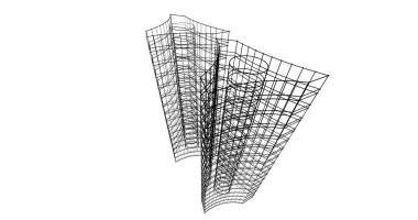 soyut mimari duvar kağıdı, dijital arkaplan