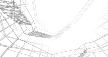 soyut mimari duvar kağıdı, dijital arkaplan