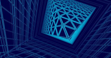 soyut mimari duvar kağıdı, dijital arkaplan