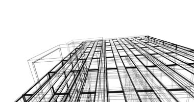 soyut mimari duvar kağıdı, dijital arkaplan