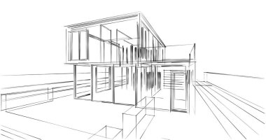 soyut mimari duvar kağıdı, dijital arkaplan