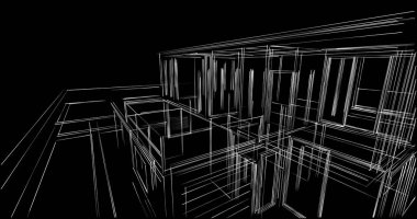 soyut mimari duvar kağıdı, dijital arkaplan