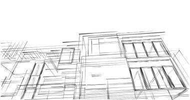 soyut mimari duvar kağıdı, dijital arkaplan