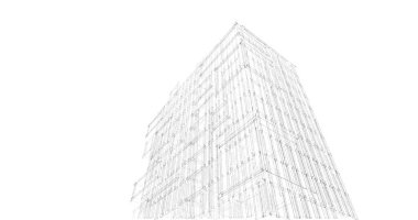 soyut mimari duvar kağıdı, dijital arkaplan