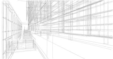 soyut mimari duvar kağıdı, dijital arkaplan