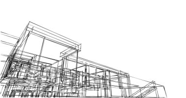 çizgili mimari duvar kağıdı, dijital arkaplan
