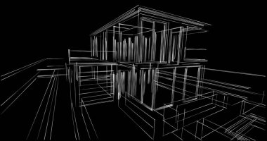 soyut mimari duvar kağıdı, dijital arkaplan