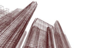 soyut mimari duvar kağıdı, dijital arkaplan