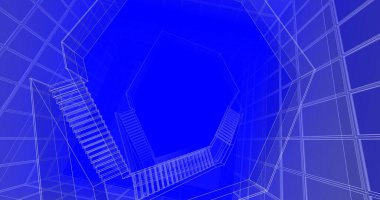 soyut mimari duvar kağıdı, dijital arkaplan