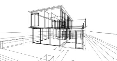 soyut mimari duvar kağıdı, dijital arkaplan