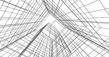 soyut mimari duvar kağıdı, dijital arkaplan