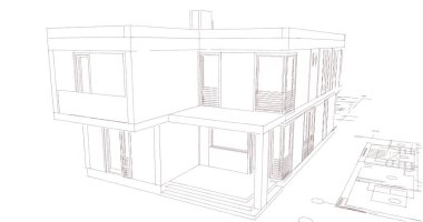 çizgili mimari duvar kağıdı, dijital arkaplan