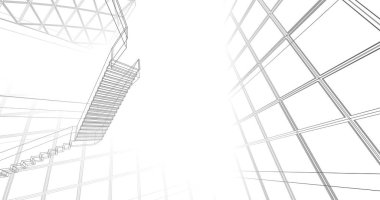 soyut mimari duvar kağıdı, dijital arkaplan